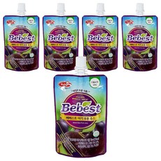 Bebest 孩童李子汁, 李子口味, 70ml, 5包