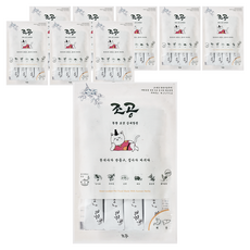 조공 고양이 한방 보양 간식 4p, 삼계탕전, 60g, 9개