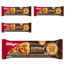 Kellogg's 家樂氏 蛋白棒 黑巧克力榛果口味, 40g, 4個