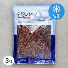주문진어시장건어물 맥반석 오스틱 (냉동), 200g, 3개