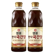 Sempio 膳府 韓式湯醬油, 860ml, 2個