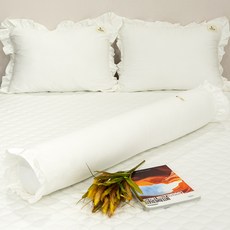 스누즈 고급순면 사계절 라떼 바디필로우, 크림화이트