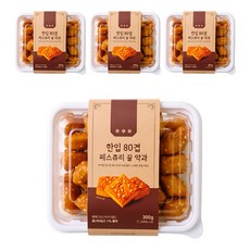 한입 80겹 페스츄리 꿀약과, 4개, 300g