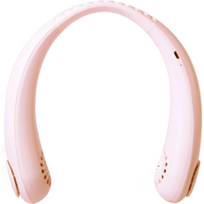 액센 쿨링 넥밴드 선풍기, 핑크, F52