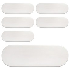 收納王妃 特殊造型尺寸珪藻土 長型 6個, 1組