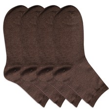 COZY LABEL 男士羅紋中筒襪 4雙