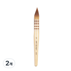 Art Secret 藝術家的秘密 高級羊毛水彩畫筆 15RT, 14號, 2個