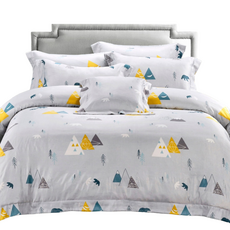 LoveCity 寢城之戀 台灣製吸濕排汗萊賽爾天絲床包枕套組