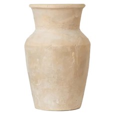 沐慕家居 復古陶瓷花瓶, 無耳 米色