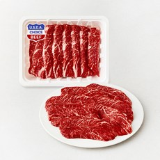 미국산 초이스 꽃갈비살 구이용 (냉장), 1kg, 1개