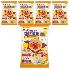 MISUZU 美鈴 卡通圖案乾燥豆腐, 味噌口味, 53g, 5包