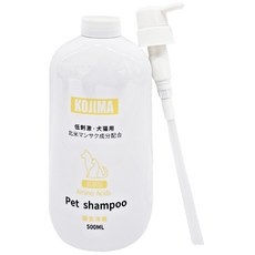 Kojima 除蟎沐浴乳 草本清香 犬貓用, 500ml, 1瓶