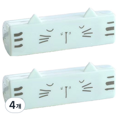 貓毛去除迷你滾輪刷 藍色, 4個