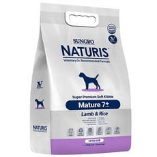 네츄리스 머츄어 7세이상 강아지 프리미엄 소프트사료, 양, 3kg, 1개