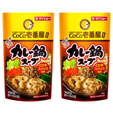 DAISHO 大昌 Coco一番咖哩火鍋湯, 750g, 2個