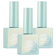 Jello Jello 美甲免清潔封層凝膠 10ml, 單一顏色, 3個