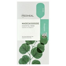 MEDIHEAL 美迪惠爾 官方直營 積雪草舒緩護理導入精華面膜, 10片, 1盒