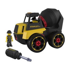 STANLEY Jr. 組裝工程車 003-SY 3歲以上, 黑色 + 黃色 + 紅色, 1組