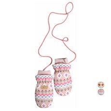 moimoln 費爾島鋪棉手套 M244KLA04P