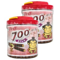 Hit-O 700捲心酥 提拉米蘇口味 700g*2桶 台灣熱銷 酥脆口感 獨立包裝