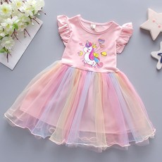 우주아이 여아용 코니 샤원피스