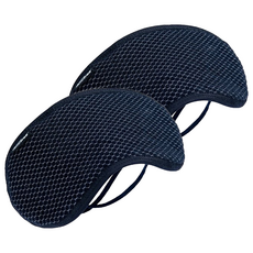 Comefree 石墨烯舒眠眼罩, 釋放遠紅外線, 加速放鬆, 舒緩眼周, 有效遮光, 提升睡眠, 22.5 x 11.5cm, CF-9200, 2個