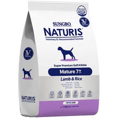 네츄리스 7세 이상 강아지 머츄어 소프트 사료, 양, 1.2kg, 1개