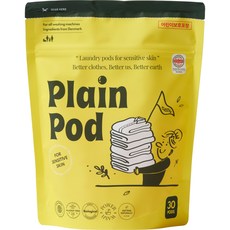 PLAINPOD 敏感性膠囊洗衣精 30p, 1個, 420g