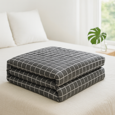 BUKANG 碳素電熱毯 BK-402, 中型(100 x 180 cm), 灰色方形