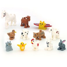 Pi Lego DUPLO 圖各種動物套裝 1, 混合顏色