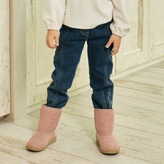 ToTo Heros 兒童款 TH Gomez 直筒內刷毛牛仔褲