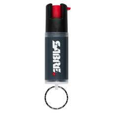 SABRE 沙豹 專業防身噴劑 輕量鑰匙圈型, 最大強度紅辣椒, 帶有紫外線標記染料, 1個
