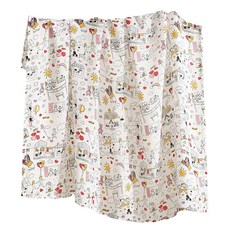 新生兒雙層包巾 竹節棉 插畫遊樂園 舒適透氣