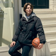 BASIC HOUSE 男款立領鋪棉夾克 WYJP7101