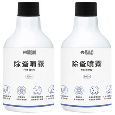 HUKUROU 福來朗 除蚤噴霧補充瓶 500ml, 2瓶