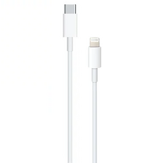 Apple 台灣公司貨 蘋果 USB-C 對 Lightning 連接線, 1m, 白色, 1個