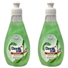 DENK MIT SPULMITTEL BALSM ALOE 蘆薈洗碗精，500ml，德國產, 2瓶