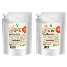 청정원 토마토 스파게티소스, 2kg, 2개