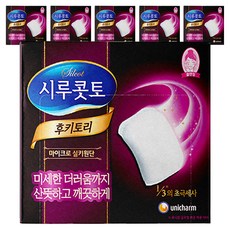 유니참 시루콧토 후키토리코튼 화장솜, 32매입, 6개