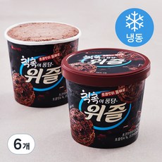 롯데웰푸드 위즐 칙촉 아이스크림 (냉동), 660ml, 1개입, 6개