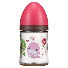 歐風經典PES寬口奶瓶, 顏色隨機, 160ml, 1個