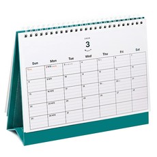 탐사 오피스 2026 베이직 와이드 데스크 캘린더, 1개