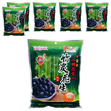 Onlyone 海龍王 竹炭花生, 台灣製造, 烘烤花生, 150g, 6包