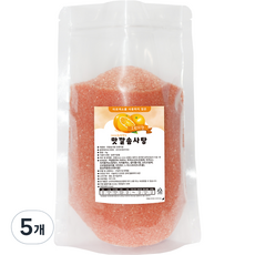 美味棉花糖專用糖 柳橙味, 1kg, 5個