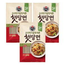 CJ BEKSUL 白雪 韓式冬粉，已切，Q彈，無使用明礬, 500g, 3包