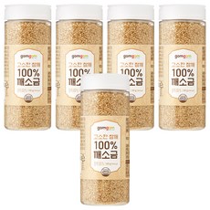 gomgom 熟白芝麻粒 100g 罐裝, 5罐