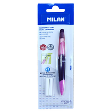 MILAN CAPSULE 繽紛果凍自動鉛筆 HB 顏色隨機, 0.5mm, 1支