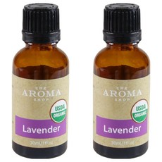 The Aroma Shop 美國農業部薰衣草精油, 30ml, 2個