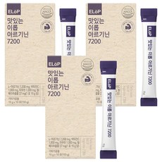 Elop 美味的左旋精胺酸7200補充粉 10條入, 150g, 3盒