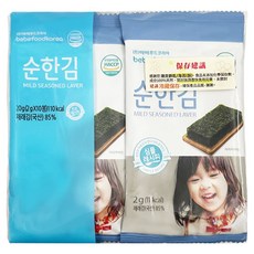 bebefood 寶寶福德 韓國嬰兒海苔 9個月以上寶寶適用 獨立小包裝 少鹽少油, 原味, 20g, 1袋